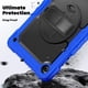 thumbnail image 4 of Funda para Samsung Galaxy Tab A11 Plus de 11 pulgadas (2025) y A9 Plus de 11 pulgadas (2023), resistente, a prueba de golpes, con soporte giratorio de 360° y correa de mano/bandolera., 4 of 9