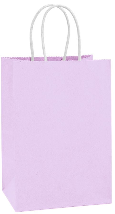Asst ~Lime|HotPink||Purple|Pink Paper Merchandise/Party Bags Gift 25pcs 6x9" 
