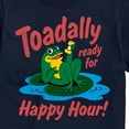 thumbnail image 3 of Instant Message - Toadally Ready For Happy Hour  - Men's Short Sleeve Graphic T-Shirt, 3 of 6