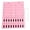 Pink, variant on Suodoka Felt Hair Bow Holder Pink Hairpin Organizer for Girls Room Wall Hanging Storage Bag Hair Accessories Display Stand Contemporary Home Decor Over The Door, 9.45 inches / 24 cm