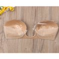 thumbnail image 3 of Women Invisible Push Up Bra Solid Self-Adhesive Silicone Sticky Tube Top Backless Strapless U Shape Bralette, 3 of 6