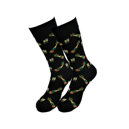 

Favorite Food Fruits Socks - Champagne - for Men and Women