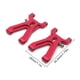 thumbnail image 5 of Tholdsy 2 piezas de brazos oscilantes delanteros engranaje de dirección duradero accesorios de actualización de Metal reemplazo de rojo 5piezas, 5 of 6