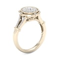 thumbnail image 2 of 3/4Ct TDW Diamond 14k Yellow Gold Split Shank Cluster Engagement Ring (I-J, I2), 2 of 4