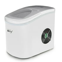 Deco Chef Rapid Portable Automatic Electric Countertop Ice Maker, Compact, 26 lbs Per Day, Self-Cleaning, White