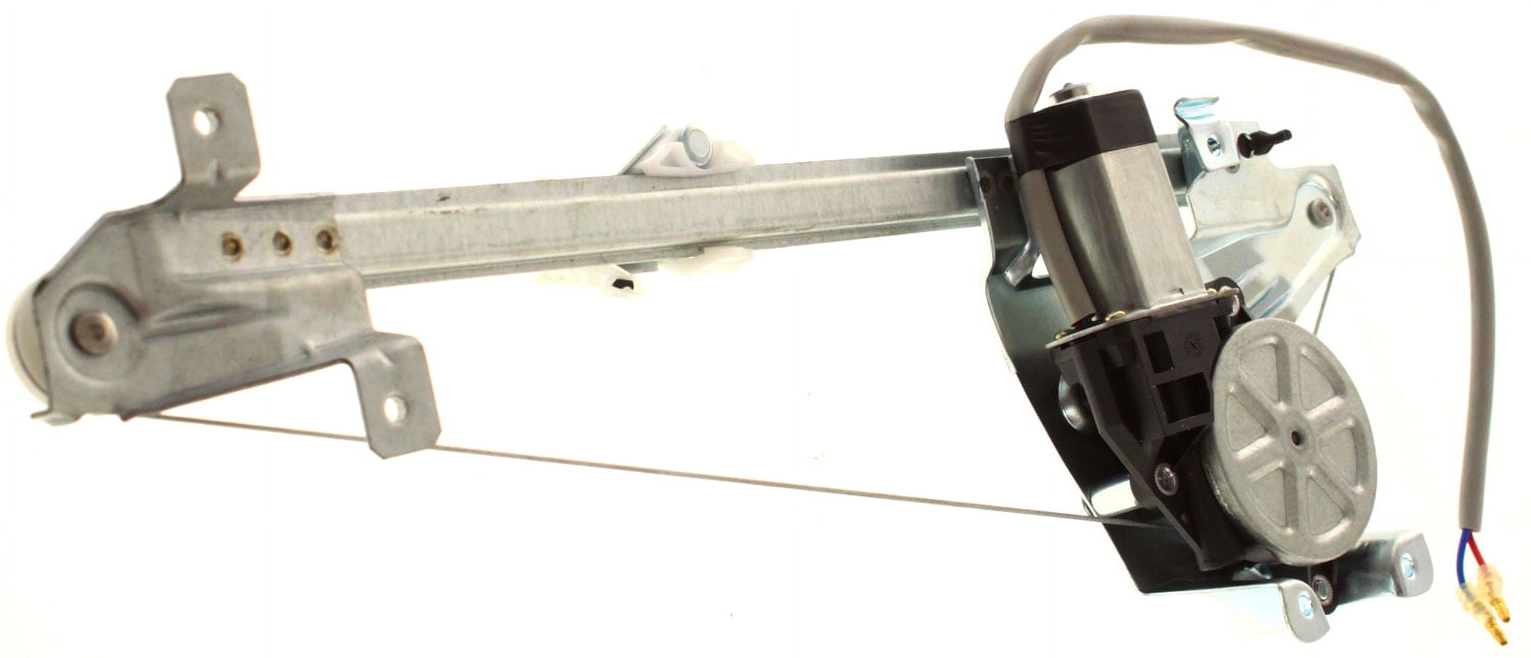 Window Regulator For 1999-2009 Saab 9-5 Rear, Left Driver Sedan Wagon Power With Motor