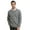 Dark Gray, variant on Toptie Men's Winter Sweaters Solid Color Crew Neck-Navy-M