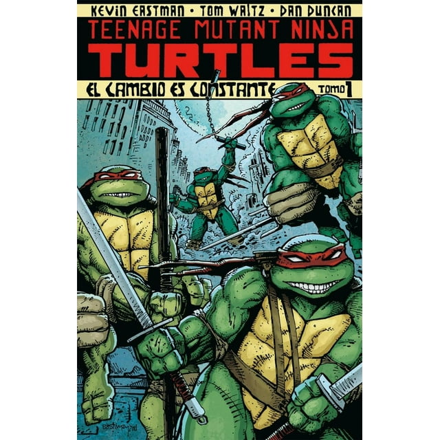 TEENAGE MUTANT NINJA TURTLES TOMO 1 Editorial Kamite 7500588010253