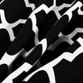 thumbnail image 2 of Lux Decor Collection Quatrefoil Bed Sheet Set (Queen, Black), (4 Piece) Deep Pocket 1800 Series Microfiber Bed Sheet Set Contains 1 Fitted Bed Sheet, 1 Flat Sheet, 2 Pillow Cases., 2 of 5
