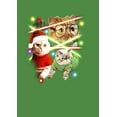 thumbnail image 2 of Men's Lost Gods Laser Cats  Graphic Tee Kelly Heather Medium, 2 of 4