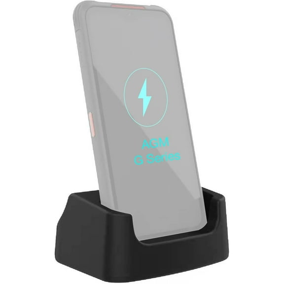 AGM Charging Dock for AGM H5, Glory, Glory SE and Glory Pro Rugged Phone, 5V 1A Input Charger Stand, 10W Desk Charger