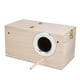 thumbnail image 2 of Caja de cría, Caja de cría de pájaros de madera de calidad para mascotas, caja de cría de loros, uso conveniente, 2 of 8