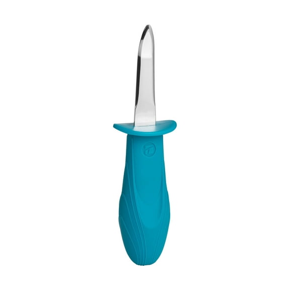 Trudeau Oyster Knife, Tropical Blue