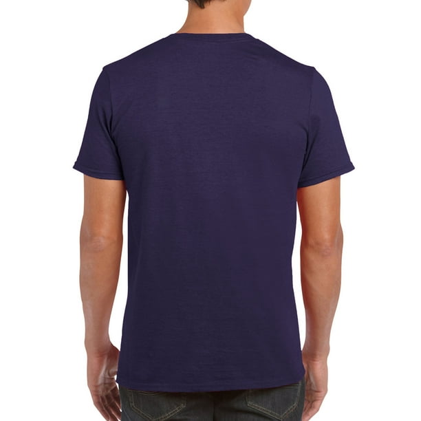 Gildan Mens Softstyle T-Shirt, L, Heather Berry - Walmart