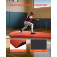 thumbnail image 4 of VEVOR Pitching Mound, Portable Baseball Game Mound, 127 in Indoor Outdoor Pitching Practice and Training Equipment, Softball Pitching Aids with Antifade Turf and Pitching Rubber, 4 of 9