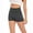 Dark Grey, variant on FUTATA Women High-Waist Yoga Shorts Active Fit Athletic Sports Workout Shorts Butt Lifting Tights Bike Running Shorts For Exercise Volleyball Golf,S-2XL