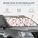 thumbnail image 4 of Balery Paris Parasol para parabrisas de coche de 2 piezas | Parasol plegable para parabrisas delantero de coche para la mayoría de sedanes-Medium, 4 of 6