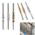 thumbnail image 4 of Stairs Rods White Gold Accessories Balcony European Style Parts Replacement Spindles Stainless Steel Stairway 1pcs, 4 of 6