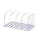 thumbnail image 4 of Organizador de monedero para ahorro de espacio, divisor de estante para armario, transparente, ajustable ondulado, 4 of 8