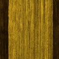 thumbnail image 1 of Ahgly Company Indoor Square Abstract Yellow Modern Area Rugs, 7' Square, 1 of 4