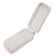 thumbnail image 1 of Jewelry Display Storage Holder Case, Simple Beautiful Comprehensive Protection Girl's Travel Jewelry Case Excellent Sealing  for Home Pink, 1 of 7