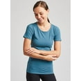 thumbnail image 3 of Kalon Women's 4-Pack Scoop Neck T-Shirt Base Layer, 3 of 6