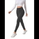 thumbnail image 3 of Leggings de Cintura Alta y Gruesos para Mujer: Pantalones de Yoga, Ciclismo y Entrenamiento con Control de Abdomen Sin Transparencias. Gris Oscuro L, 3 of 8