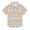 Cute Various Colors Alpacas, variant on Small Short Sleeve Button Down Shirts Cartoon Monkeys Face Casual Shirt 3-10 Years