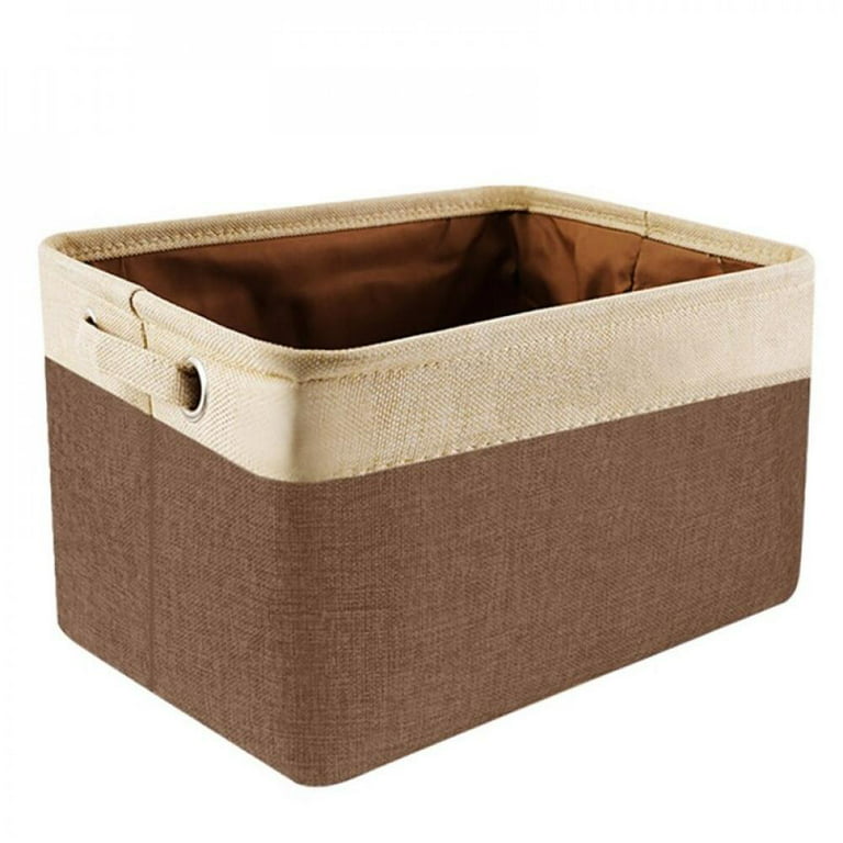 Pet Dog Toy Storage Basket Foldable Linen Storage Box Personalized