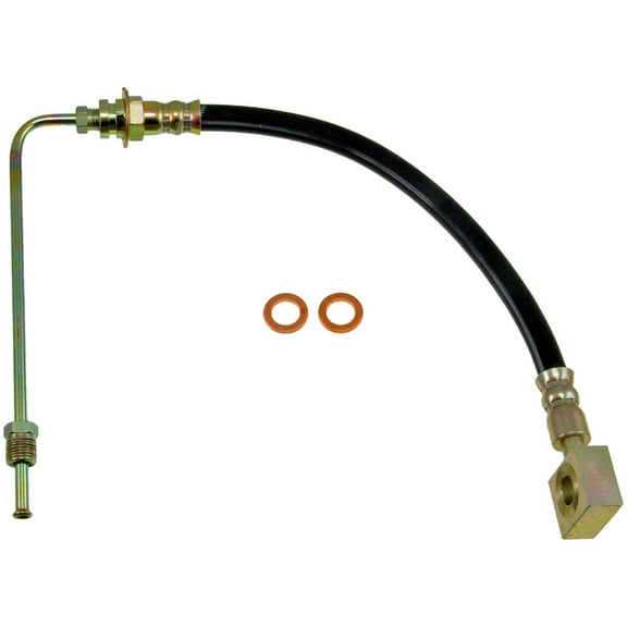 Dorman H381061 Rear Left Brake Hydraulic Hose for Specific Ford Models