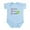 Sky Blue, variant on CafePress - Crawl Walk Tennis Body Suit - Baby Light Bodysuit, Size Newborn - 24 Months