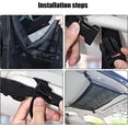 thumbnail image 4 of 1 red de almacenamiento para techo de coche, bolsa de almacenamiento para techo, bolsillo para red de equipaje en el techo, adecuado para la mayoría de los coches, colocación de juguetes par, 4 of 5