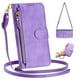 thumbnail image 4 of Funda para iPhone 16 Cartera de Mano con Cremallera y Correa Cruzada Desmontable, 4 of 5