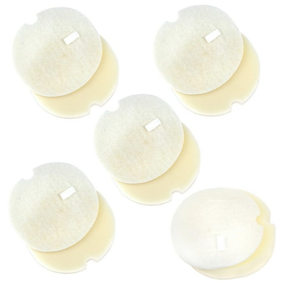 HQRP Foam & Felt Filter Kit (5-pack) fits Shark LA400 / LA400 40 / LA400_40 Lift-Around Canister Portable Vacuum Cleaner, XFF318 Replacement