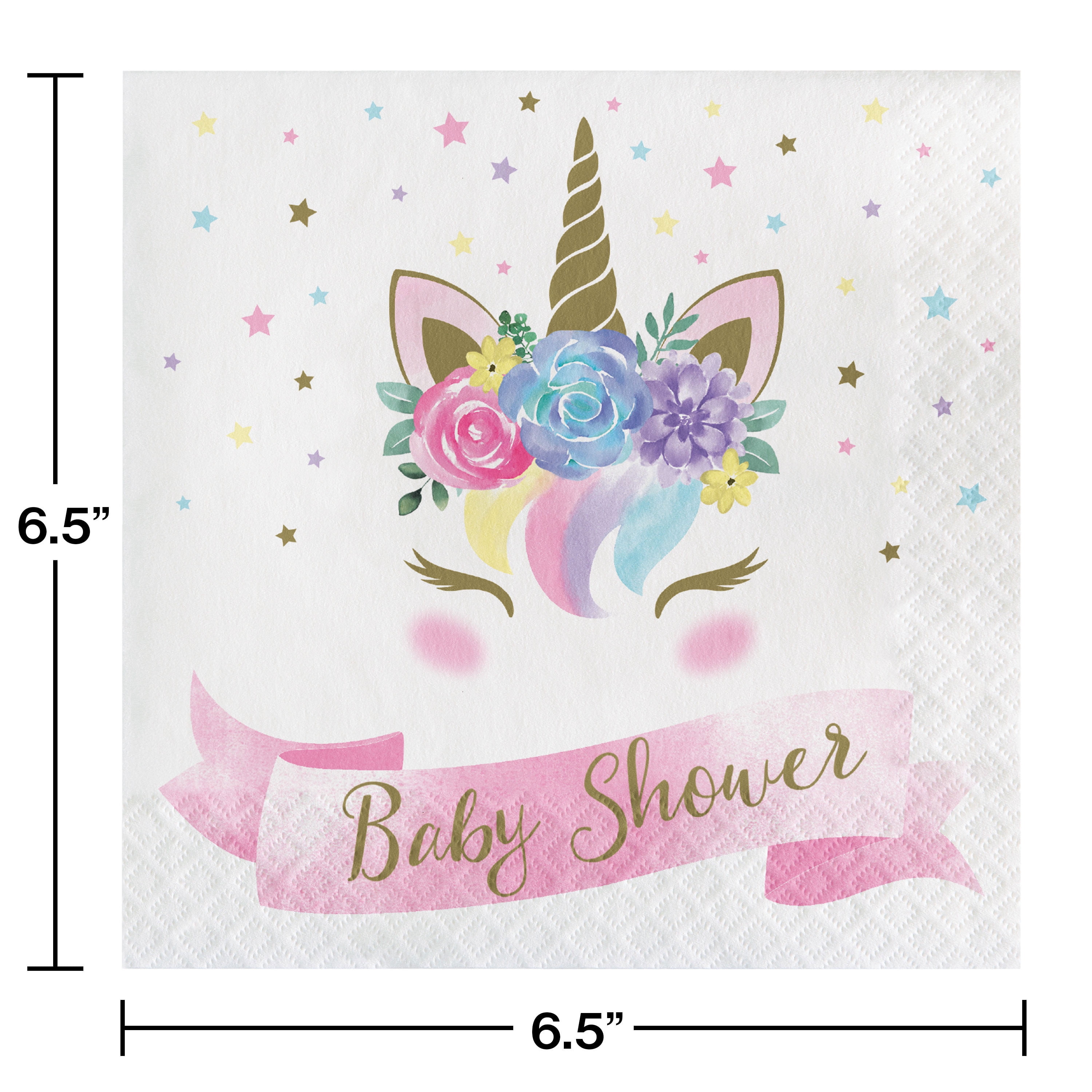 baby shower paper napkins