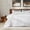 Natural Branches, variant on Sleep Zone Queen Comforter Set, Luxury Hotel Collection Comforter, 3 Pieces Fluffy Lightweight Down Alternative Duvet Insert with Embroidered Stripes (Natural Branches, Full/Queen)