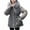 Gray, variant on ZQUUVOU Women's Winter Puffer Jacket Warm Thicken Parka with Faux Fur Zipper Hood Fleece Lined Coat Full-Zip Coat Outerwear Beige A