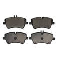 thumbnail image 4 of KarParts360 For Mercedes-Benz CLK320 2003 2004 2005 Brake Pads | Low Metallic Friction | Electronic Pad Wear Sensor | 131.1mm/5.16in Inner Width | 70mm/2.76in Outer Height | 131.1mm/5.16in Outer Widt, 4 of 5