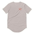 thumbnail image 3 of Royalty Men's Extra Long Curved Hem T-Shirt, 3 of 10