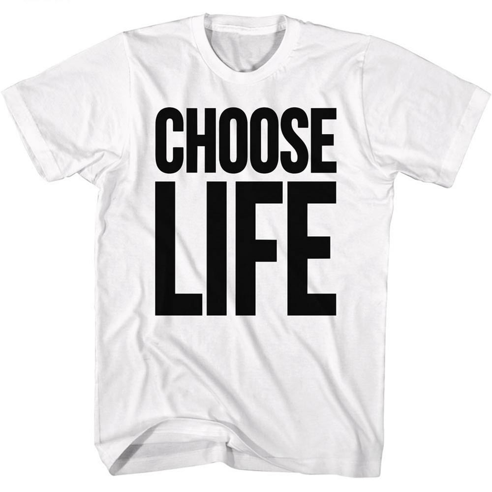 American Classics Wham Choose Life White Adult TShirt