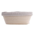 thumbnail image 2 of Baskets Handmade Rattan Basket, Fermentation Kitchen Baskets, Natural Simple And Exquisite Triangle Basket(Cloth cover 16X16X6CM, 12), 2 of 4