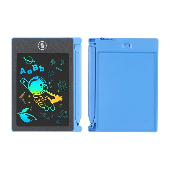 Mini LCD Writing Tablet Waterproof 4.4in, Reusable Electronic Drawing Pad Doodle Board For 3 To 6 Years Old, Eye Protection, Applicable People: Girls, Boys, Deaf