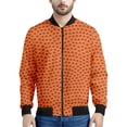 thumbnail image 3 of Chaquetas de baloncesto con estampado 3D de nuevo diseño, sudadera deportiva de gran tamaño para hombre, chaqueta de bombardero de calle de manga larga con cremallera, tops, 3 of 4