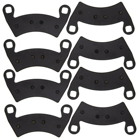 Niche Front Rear Brake Pad Set for Polaris Ranger 500 570 800 2205949 2203747 1911228 Organic 4 Pack Niche Front Rear Brake Pad Set for Polaris Ranger 500 570 800 2205949 2203747 1911228 Organic 4 Pack