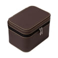 thumbnail image 1 of Caja de almacenamiento para pulseras, caja para brazaletes, para aniversarios, día de la madre, viajes Café Beige, 1 of 8
