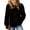 Black, variant on Womens Sweaters Crewneck Batwing Long Sleeve Side Slit Fall Oversized Ribbed Knit Pullover Jumper Tops Gray