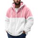 thumbnail image 1 of Men's Personalized Casual Printing Long Sleeve Zipper Sweater Thick Cotton Suit Winter3XL, 1 of 5