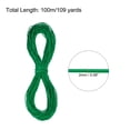 thumbnail image 2 of Uxcell Elastic Cord Heavy Stretch String Rope for Crafting DIY Sewing Hook Straps Camping Tie Down Strap Green 2mm x 100m, 2 of 5