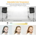thumbnail image 2 of 60*60cm Foldable LED Video Light Mat 100W Flexible LED Panel Light Photography Lighting Kit 3000K-6500K Dimmable 540pcs LED Beads with Softbox Remote Control, 2 of 8