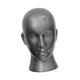 thumbnail image 5 of Cabeza de maniquí, soporte para pelucas, soporte para pelucas, estante estable para gorras, soporte para exhibición de postizos gris, 5 of 9